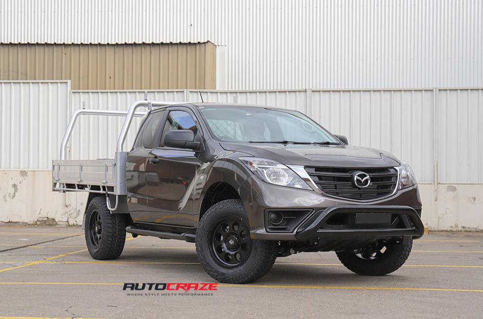 MAZDA BT 50 HURRICANE MATTE BLACK